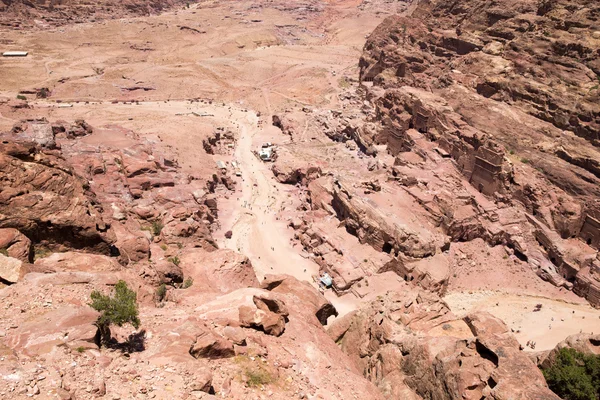 Rock em Petra Jordan . — Fotografia de Stock