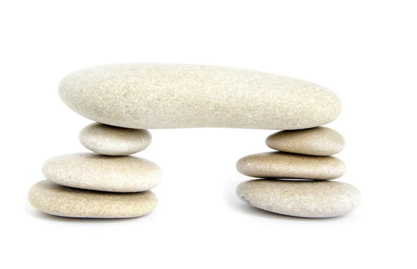 Stack of balanced stones — Stock Photo, Image