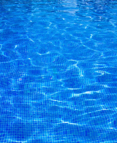 Blauw zwembad Water — Stockfoto