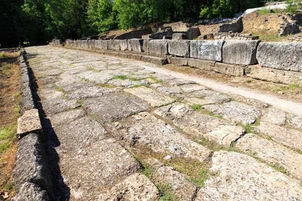 Ruinas antiguas en Dion, Grecia . — Foto de Stock