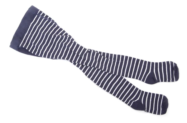 Çizgili çocuk çorapları — Stok fotoğraf