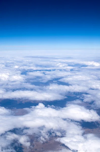 Fundo do céu aéreo — Fotografia de Stock