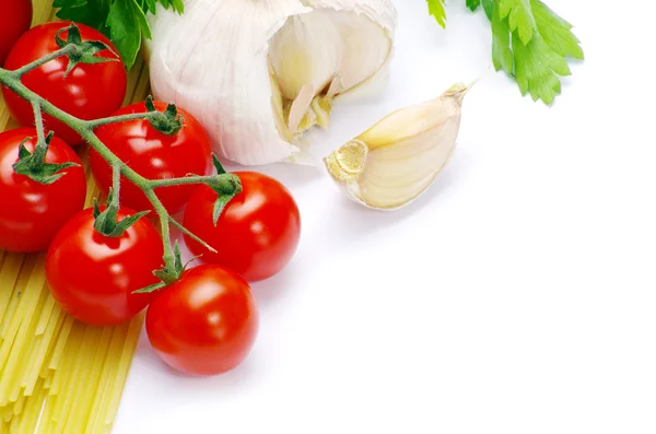 Pasta con tomates —  Fotos de Stock