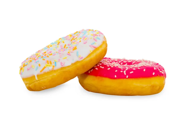 Lekker Donuts eten — Stockfoto