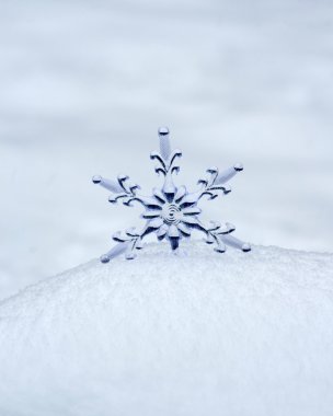 Kar Beyaz kar tanesi