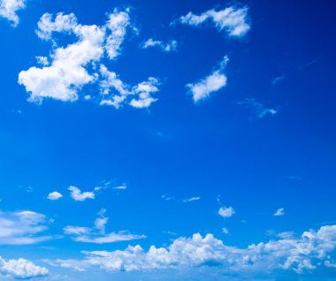 Mavi gökyüzü arkaplanı