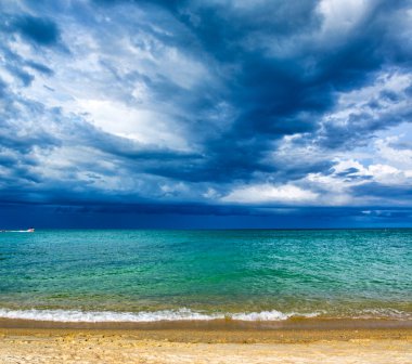 plaj ve tropikal deniz