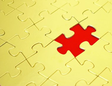 Arka plan için altın bulmacalar