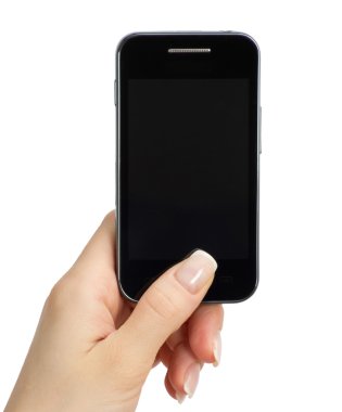 El ele tutuşan cep telefonu