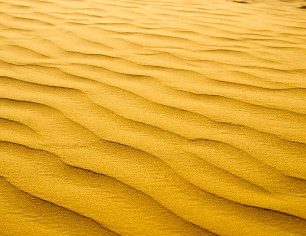 Texture di sabbia nel tramonto — Foto Stock