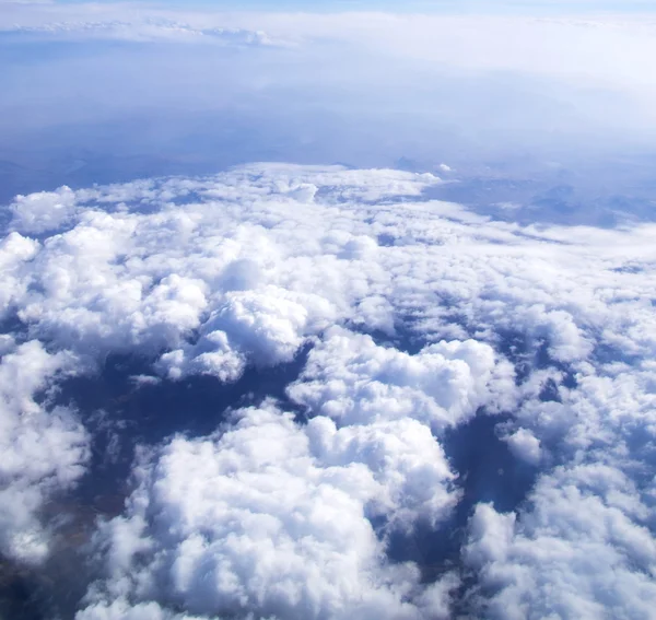 空中的天空背景 — 图库照片