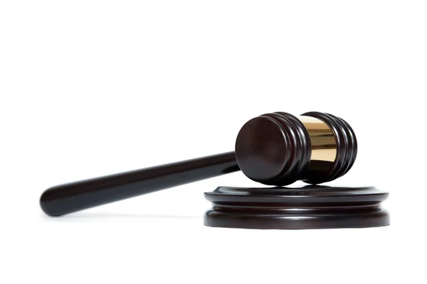 Wooden judge gavel — Stock Photo, Image