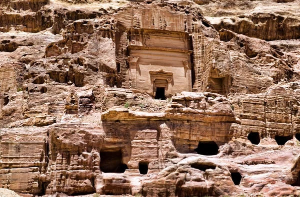 Rotsformaties in Petra — Stockfoto