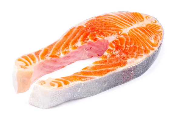 Filé de salmão cru — Fotografia de Stock