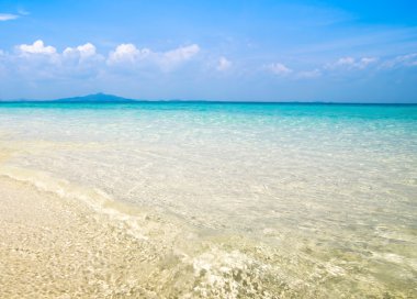 plaj ve tropikal deniz