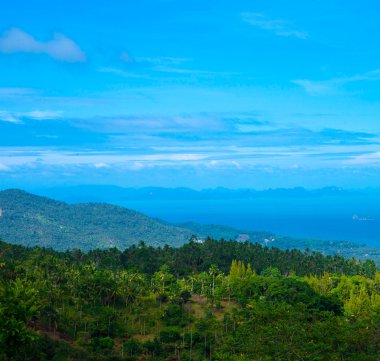 Deniz plaj ve gökyüzü