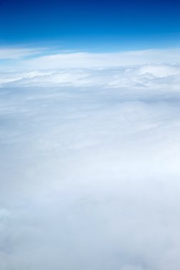 Mavi gökyüzü arkaplanı