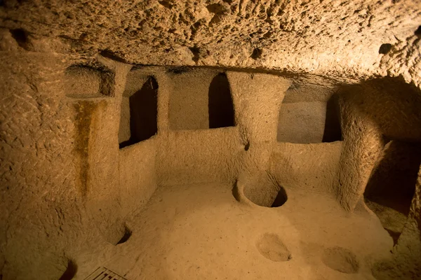 Cave city in Cappadocia Turkey — Stock Photo, Image