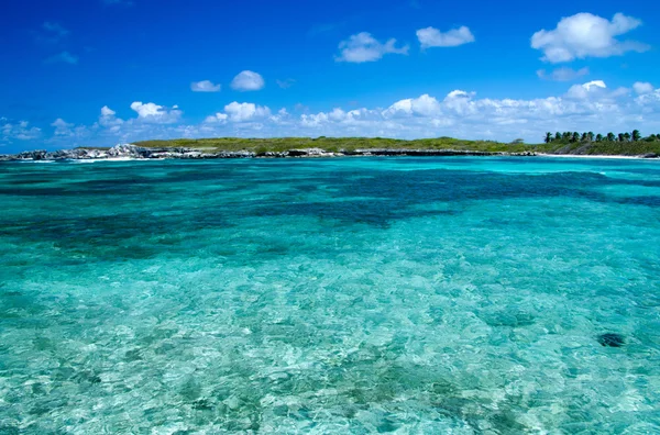 Karibiska havet och himlen — Stockfoto