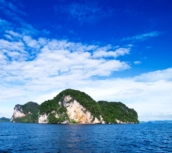 Eiland in de Andamanzee — Stockfoto