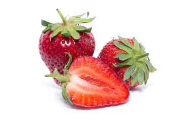 taze kırmızı çilek