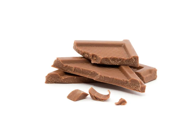 Pieces of tasty Chocolate — Stock Photo, Image