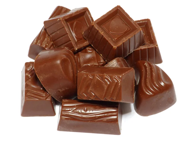 Brown chocolate sweets — Stock Photo, Image