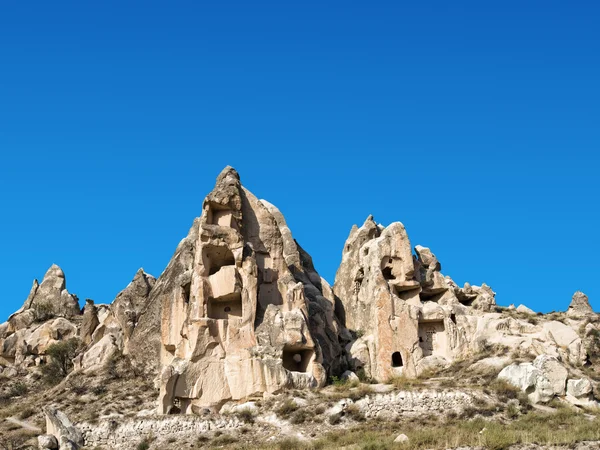 Kapadokya kaya oluşumları — Stok fotoğraf