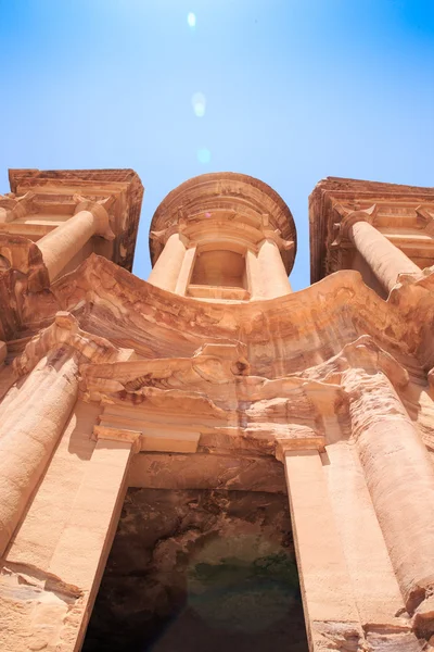 Antike Tempel in Petra, Jordanien — Stockfoto