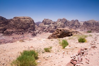 Petra 'daki kaya oluşumları