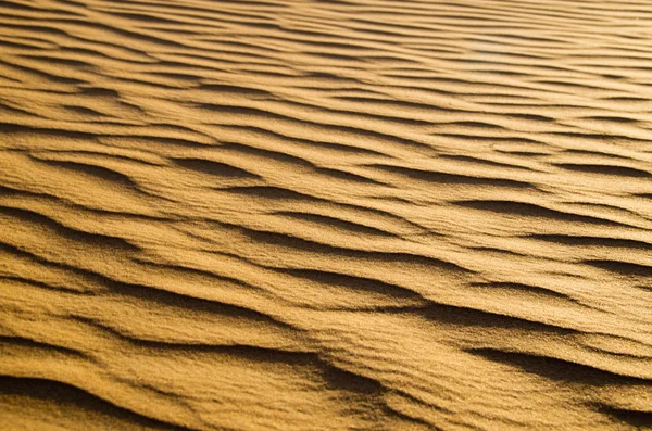 Textura de arena en desierto de oro — Foto de Stock