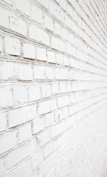 Hvid mursten baggrund - Stock-foto