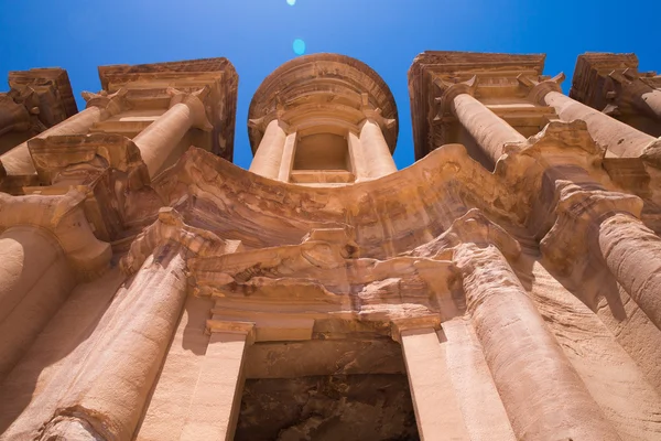 Templo en Petra, Jordania — Foto de Stock