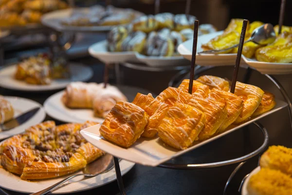 Vielfalt an leckeren Kuchen — Stockfoto