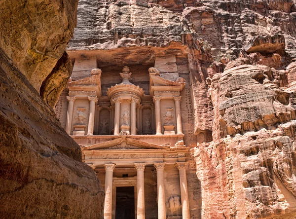 Al Khazneh en Petra, Jordania —  Fotos de Stock