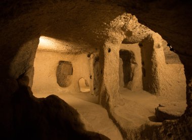 Derinkuyu mağara şehir Kapadokya