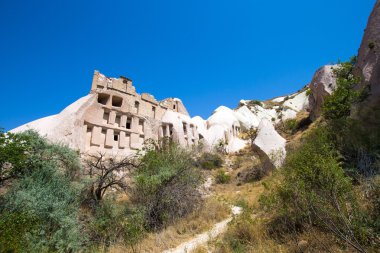 kaya oluşumları Kapadokya, Türkiye