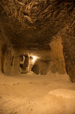 Derinkuyu mağara şehir Kapadokya
