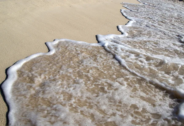 Spiaggia e fondale marino tropicale — Foto Stock