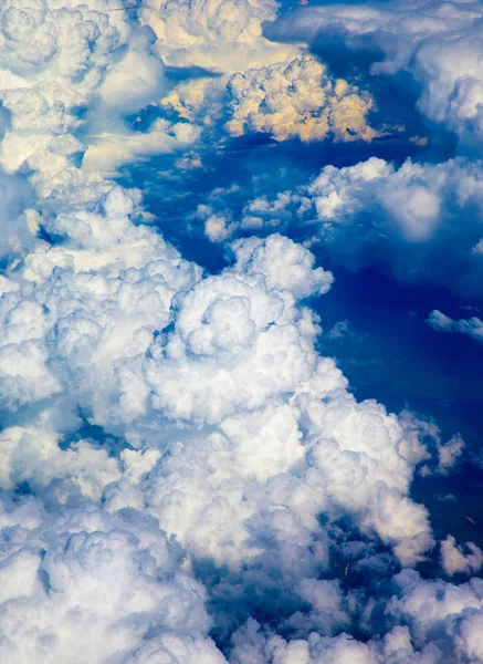 Céu azul fundo — Fotografia de Stock