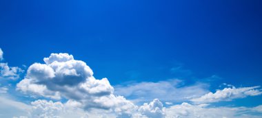 Mavi gökyüzü arkaplanı