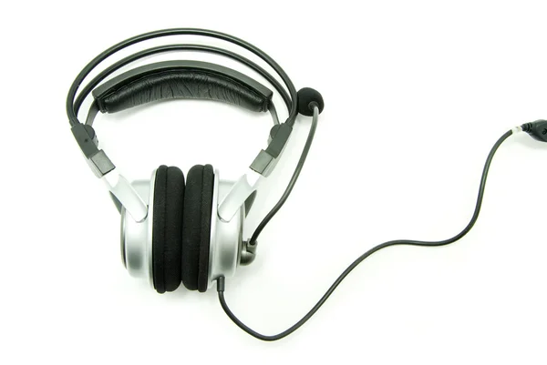 Modern audio headphones — Stock Photo, Image