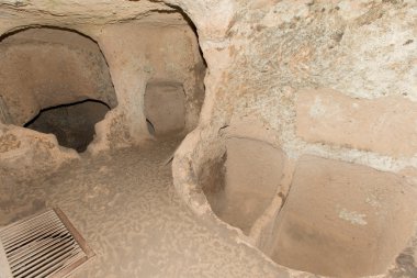Derinkuyu mağara şehir Kapadokya