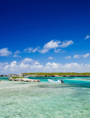 Karayip Denizi ve gökyüzü