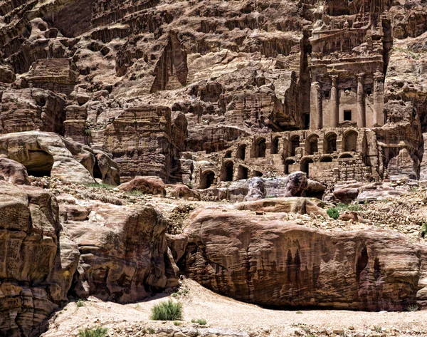 Antico tempio di Petra — Foto Stock