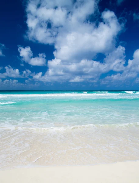 Beach and tropical sea — Stock Photo, Image