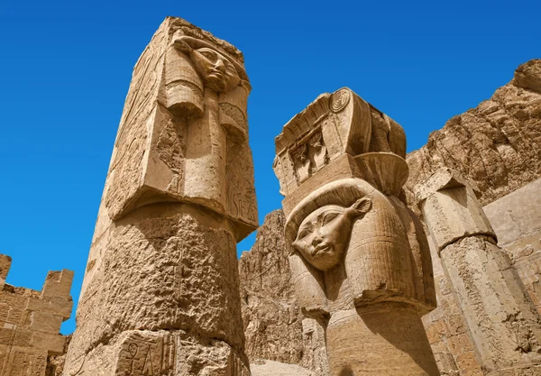 Alte Ruinen des Karnak-Tempels — Stockfoto