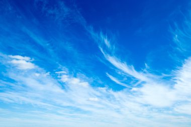 Mavi gökyüzü arkaplanı