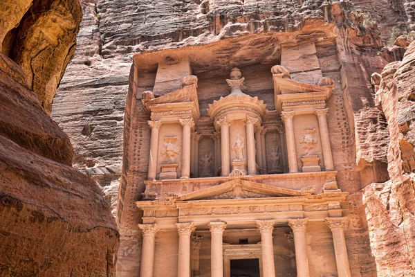 Ancien Al Khazneh à Petra — Photo