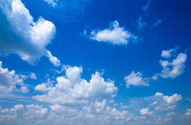 Mavi gökyüzü arkaplanı